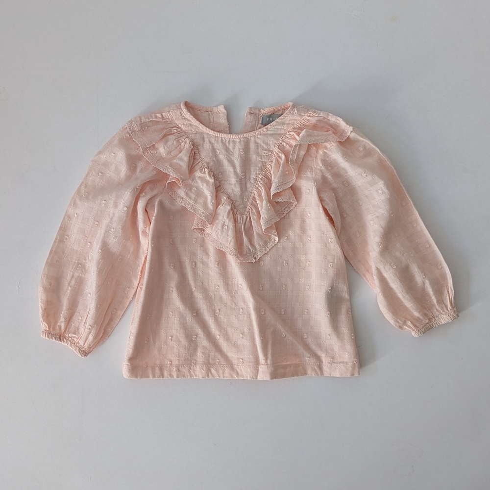 Primark LS peach Top 24-36mo